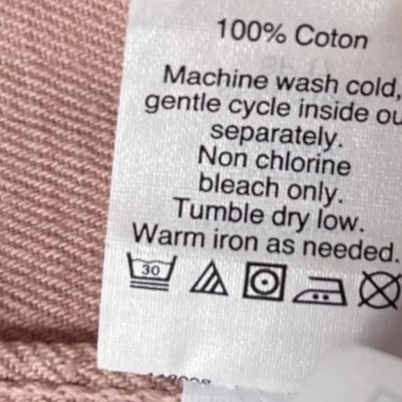 Madewell Northward Cropped Denim Jacket Blush Button Front & Cuffs Cotton Sz XXS - Picture 14 of 15